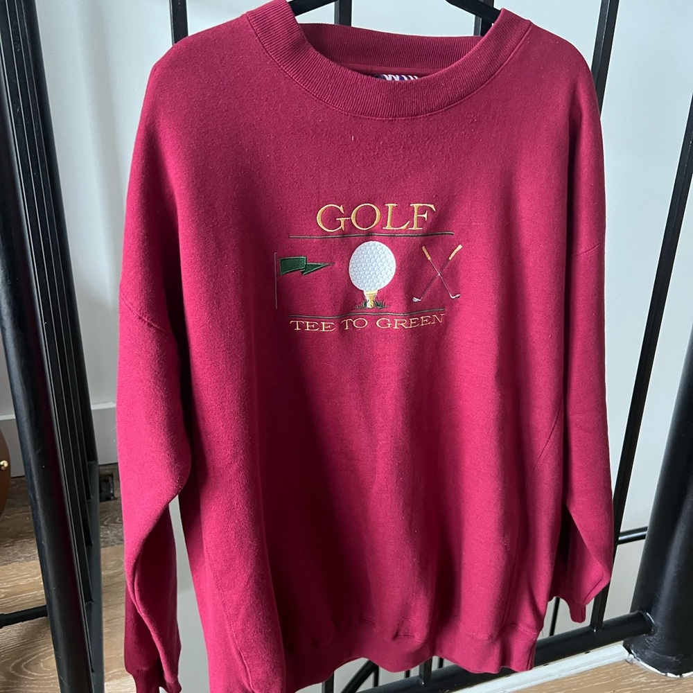 WOLF Athletic Red Sweatshirt